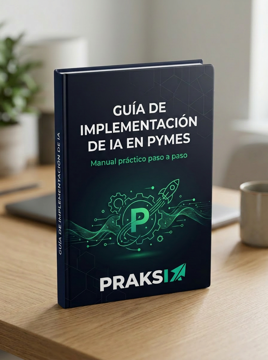 Portada de la Guía de Implementación de IA en Pymes